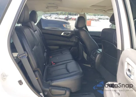 2017 Nissan Pathfinder Platinum из США, поврежденный, VIN 5N1DR2MN6HC675690